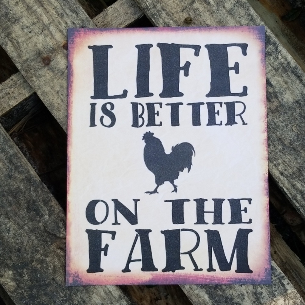 2 for $8 Vintage Designed Rustic Picture